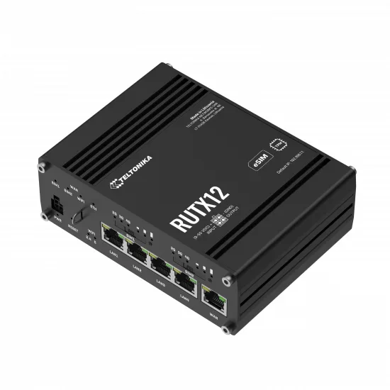 RUTX12 Teltonika Dual-Modem LTE CAT6 & Dual-band WiFi5 (11ac) Router — image 2